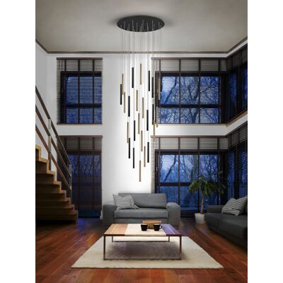 Schuller Lighting - Lamp Varas Oro/negro 25l Dim Schuller Lighting - Lamp Varas Oro/negro 25l Dim