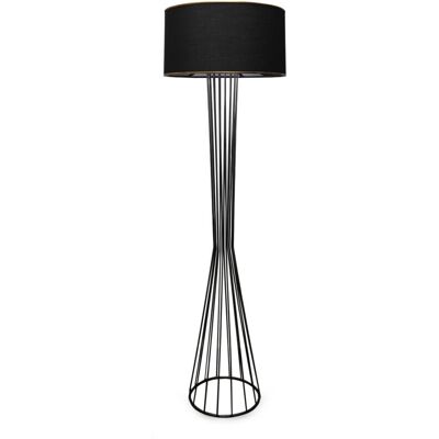 GREENICE Lámpara De Pie, Lámpara De Pie, Iluminación De Salón. Lamp Negro GREENICE Lámpara De Pie, Lámpara De Pie, Iluminación De Salón. Lamp Negro