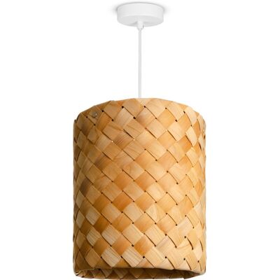 Lámpara de Suspensión Blanca - Ø25cm Paco Home Lámpara de Suspensión Blanca - Ø25cm Paco Home