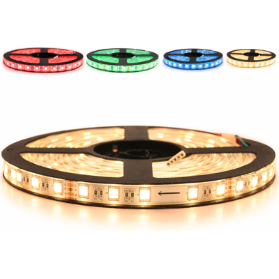 SYSLED Kit De Cinta Profesional 5050 - 60 Leds/m - 5 M Rgbw (blanco Cálido) A Prueba De Salpicaduras (ip65) Con Controlador Y Transform Longitud: 5 Metros - Transformador: Fuente De Alimentación Incluida - SYSLED Kit De Cinta Profesional 5050 - 60 Leds/m - 5 M Rgbw (blanco Cálido) A Prueba De Salpicaduras (ip65) Con Controlador Y Transform Longitud: 5 Metros - Transformador: Fuente De Alimentación Incluida -