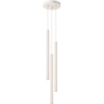 Lámpara colgante moderna en grupo Pastelo de Sollux Lighting 3 luces Beige Lámpara colgante moderna en grupo Pastelo de Sollux Lighting 3 luces Beige
