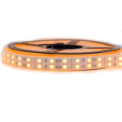 SYSLED Kit De Cinta Profesional 5050 - 120 Leds/m - 5 Metros Color Oro A Prueba De Agua (ip67) Transformador: No Se Incluye La Fuente De Alimentación SYSLED Kit De Cinta Profesional 5050 - 120 Leds/m - 5 Metros Color Oro A Prueba De Agua (ip67) Transformador: No Se Incluye La Fuente De Alimentación
