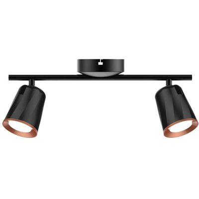 V-tac VT-812 Luz de Techo - Ajustable, 2x5W LED, Blanco Cálido V-tac VT-812 Luz de Techo - Ajustable, 2x5W LED, Blanco Cálido