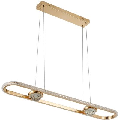 Lámpara De Techo Colgante Toolight G159-cp Gold Lámpara De Techo Colgante Toolight G159-cp Gold