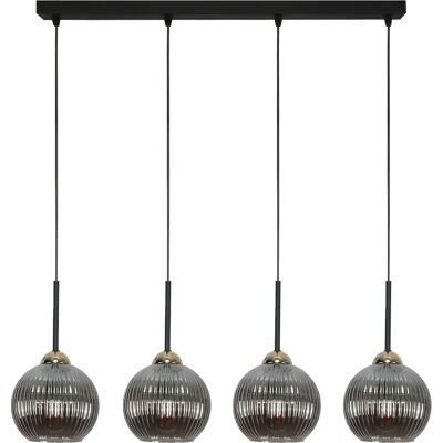 OEM Lámpara De Techo Colgante, Tipo Tira, Para Colocar Sobre La Mesa, Para La Cocina, Pantalla De Grafito, 4xe27 Vertical, 15-021 OEM Lámpara De Techo Colgante, Tipo Tira, Para Colocar Sobre La Mesa, Para La Cocina, Pantalla De Grafito, 4xe27 Vertical, 15-021