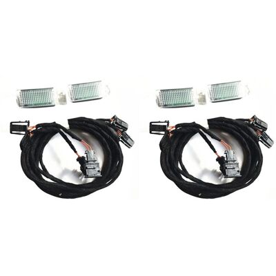 OEM Cableado Para 4 Lámparas De Pie/luces De Suelo Led (b7, B8, Cc, 7, Mk7, 7.5, Mk2) 5gg947409 OEM Cableado Para 4 Lámparas De Pie/luces De Suelo Led (b7, B8, Cc, 7, Mk7, 7.5, Mk2) 5gg947409
