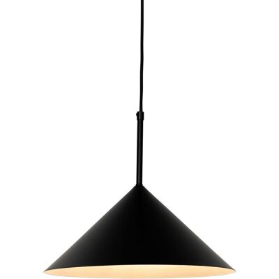 QAZQA Lámpara colgante negra Triangolo - Diseño en acero, 35cm QAZQA Lámpara colgante negra Triangolo - Diseño en acero, 35cm