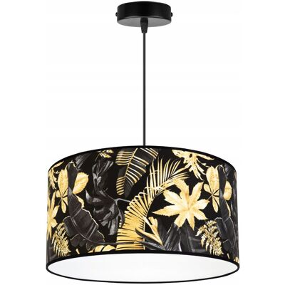 OEM Lámpara De Techo Colgante, Pantalla, Flores Doradas, Led OEM Lámpara De Techo Colgante, Pantalla, Flores Doradas, Led