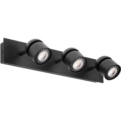 FARO BARCELONA Coco Aplique De Pared Negro 3l 40667 FARO BARCELONA Coco Aplique De Pared Negro 3l 40667