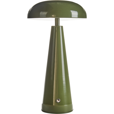 BELIANI Lámpara De Mesa Moderna Hierro Iluminación Interior Inalámbrica Regulador De Intensidad Led Verde Bocono BELIANI Lámpara De Mesa Moderna Hierro Iluminación Interior Inalámbrica Regulador De Intensidad Led Verde Bocono