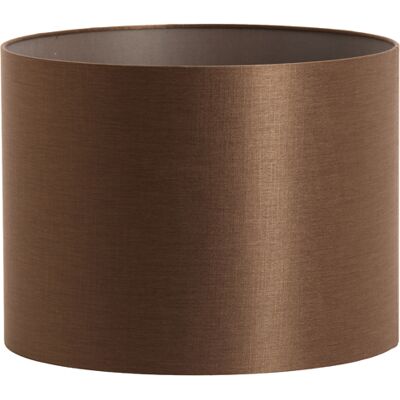LIGHT & LIVING Pantalla De Lámpara - Marrón - Nala - Textil - Ø 40cm - E27 - LIGHT & LIVING Pantalla De Lámpara - Marrón - Nala - Textil - Ø 40cm - E27 -