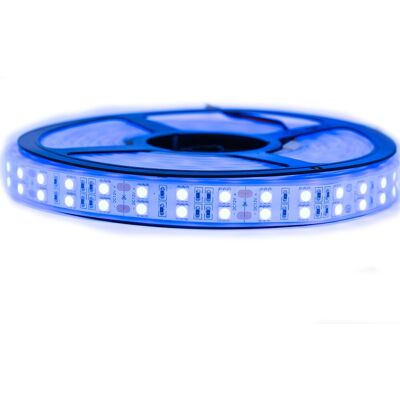 SYSLED Kit De Cinta Profesional 5050 - 120 Leds/m - 5 Metros Azul Impermeable (ip67) Longitud: 5 Metros - Transformador: Fuente De Alimentación 12v/8a SYSLED Kit De Cinta Profesional 5050 - 120 Leds/m - 5 Metros Azul Impermeable (ip67) Longitud: 5 Metros - Transformador: Fuente De Alimentación 12v/8a