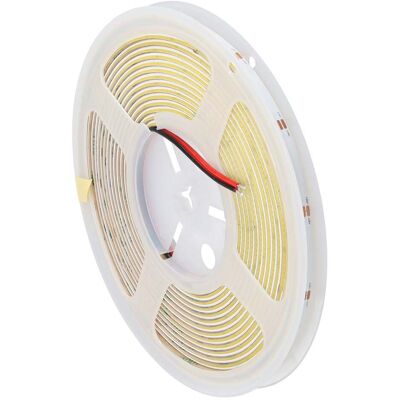 GREENICE Tira Flexible Led Iluminación Lateral 10w/m 24vdc Cob 480leds/m 1200lm/m Ip20 3000ºk 5 Metros GREENICE Tira Flexible Led Iluminación Lateral 10w/m 24vdc Cob 480leds/m 1200lm/m Ip20 3000ºk 5 Metros