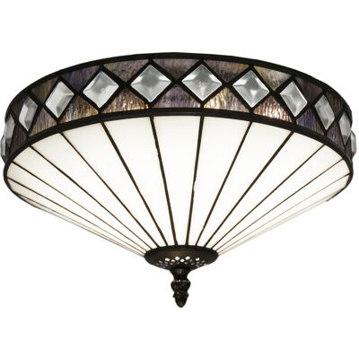 Fijalo Lámpara de Techo 45cm Serie Tiffany - Iluminación Hogar Fijalo Lámpara de Techo 45cm Serie Tiffany - Iluminación Hogar