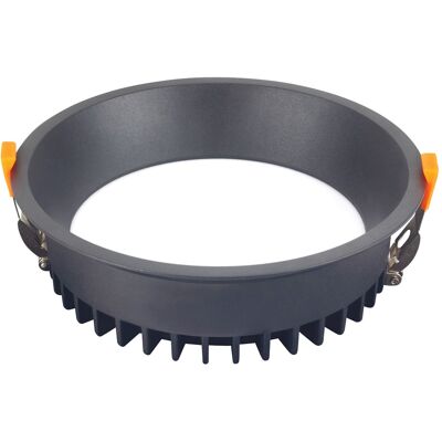 Forlight Jet Downlight - Blanco cálido - Negro - 220mm Forlight Jet Downlight - Blanco cálido - Negro - 220mm