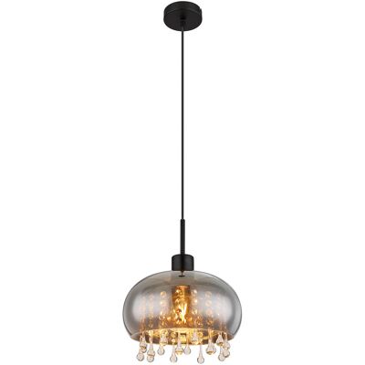 Lámpara colgante Globo Corry - Negro - E27 - Estilo clásico Lámpara colgante Globo Corry - Negro - E27 - Estilo clásico
