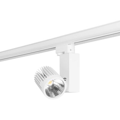 Proyector de carril Leds C4 Onyx - 3000K - Interior - 20W - Blanco Proyector de carril Leds C4 Onyx - 3000K - Interior - 20W - Blanco