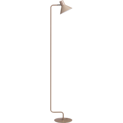 BELIANI Lámpara De Pie Estilo Industrial De Metal Pantalla Cónica Ajustable Beige Rimava BELIANI Lámpara De Pie Estilo Industrial De Metal Pantalla Cónica Ajustable Beige Rimava