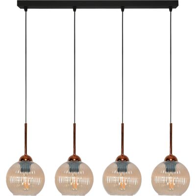 OEM Lámpara De Techo Colgante, Tipo Tira, Con Pantalla Ámbar, Para Colocar Sobre La Mesa De La Cocina, 4xe27 Vertical, 15-041 OEM Lámpara De Techo Colgante, Tipo Tira, Con Pantalla Ámbar, Para Colocar Sobre La Mesa De La Cocina, 4xe27 Vertical, 15-041