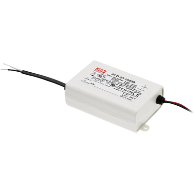 Led Driver Mean Well Pcd-25-1400b 25w 12-18v Regulable Led Driver Mean Well Pcd-25-1400b 25w 12-18v Regulable