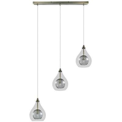 Fabrilamp Lhasa Colgante de Cuero - Lámpara de Techo Fabrilamp Lhasa Colgante de Cuero - Lámpara de Techo