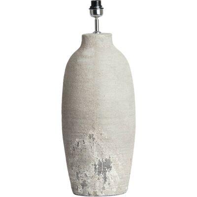 LIGHT & LIVING Lámpara De Mesa - Gris - Lucente - Cerámica - Luminaria LIGHT & LIVING Lámpara De Mesa - Gris - Lucente - Cerámica - Luminaria