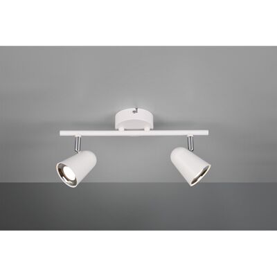 Reality Foco Toulouse Blanco 2 Spot Led L34 Cm Trio Lighting Reality Foco Toulouse Blanco 2 Spot Led L34 Cm Trio Lighting