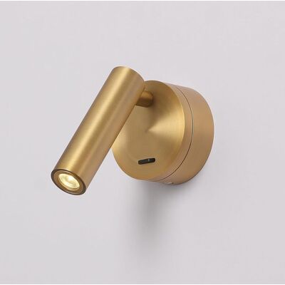 OEM Aplique Led De Pared De 3w Y 3000k Para Uso Interior, Lámpara De Mesilla Con Interruptor Regulable, Ideal Para Dormitorios, Salas De Estar Y Hoteles. Fabricado En Aluminio, Color Amarillo. OEM Aplique Led De Pared De 3w Y 3000k Para Uso Interior, Lámpara De Mesilla Con Interruptor Regulable, Ideal Para Dormitorios, Salas De Estar Y Hoteles. Fabricado En Aluminio, Color Amarillo.