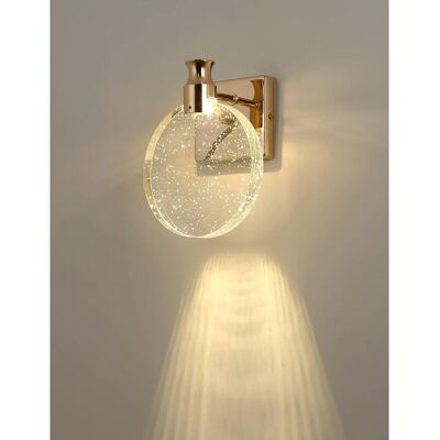 OEM Lámpara De Pared Led De Cristal De 16 Cm, Aplique De Pared Redondo De Cristal, Aplique De Pared Dorado, Aplique De Pared Art Déco, Aplique De Pared Vintage Para (grande) -crezuo OEM Lámpara De Pared Led De Cristal De 16 Cm, Aplique De Pared Redondo De Cristal, Aplique De Pared Dorado, Aplique De Pared Art Déco, Aplique De Pared Vintage Para (grande) -crezuo