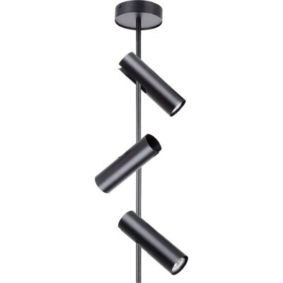 Lámpara de techo Sigma Leda 3 Negra - Focos ajustables Lámpara de techo Sigma Leda 3 Negra - Focos ajustables
