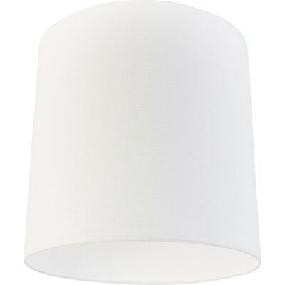 Pantalla De Lámpara De Tela Blanca 40/40/40 , - Qazqa Pantalla De Lámpara De Tela Blanca 40/40/40 , - Qazqa