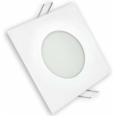 ALFA Aro Fijo Led Ip65 Matel Cuadrado Blanco 8w Frã A ALFA Aro Fijo Led Ip65 Matel Cuadrado Blanco 8w Frã A