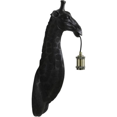 LIGHT & LIVING Aplique De Pared - Giraffe - Negro - Plástico - - Light&living LIGHT & LIVING Aplique De Pared - Giraffe - Negro - Plástico - - Light&living