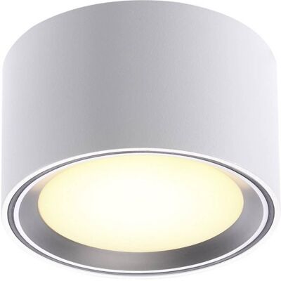 Nordlux Fallon Foco Blanco Acero 10 Cm De Diámetro Nordlux Fallon Foco Blanco Acero 10 Cm De Diámetro