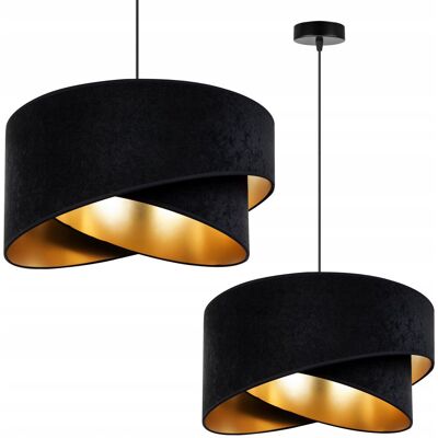 OEM Lámpara Colgante De Techo Lámpara De Techo Pantalla De Terciopelo Dorado OEM Lámpara Colgante De Techo Lámpara De Techo Pantalla De Terciopelo Dorado