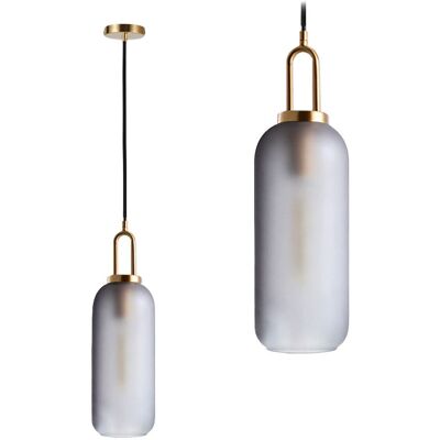 Lámpara de suspensión Toolight - Tubo de vidrio ajustable - Diseño moderno - Lámpara de techo Lámpara de suspensión Toolight - Tubo de vidrio ajustable - Diseño moderno - Lámpara de techo