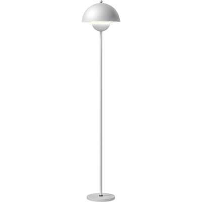 JHY DESIGN Lámpara De Pie Moderna Para Salón Con Pantalla En Forma De Cuenco, Casquillo E27 Plateado, Ø30 X 155 Cm JHY DESIGN Lámpara De Pie Moderna Para Salón Con Pantalla En Forma De Cuenco, Casquillo E27 Plateado, Ø30 X 155 Cm