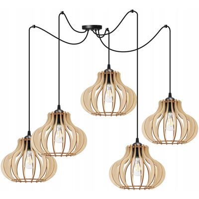 OEM Lámpara Colgante, Lámpara De Techo, Madera, Pantalla Led OEM Lámpara Colgante, Lámpara De Techo, Madera, Pantalla Led