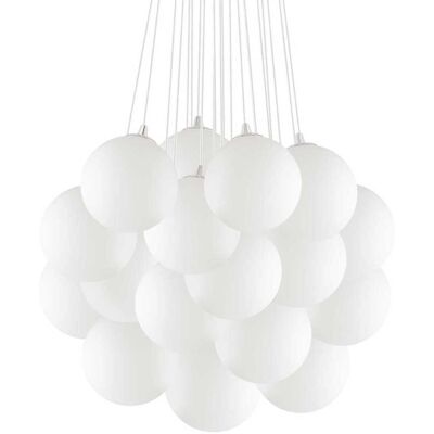 Ideal Lux Mapa Bianco 22 Lámpara Colgante Grande - Lámpara de Techo Ideal Lux Mapa Bianco 22 Lámpara Colgante Grande - Lámpara de Techo