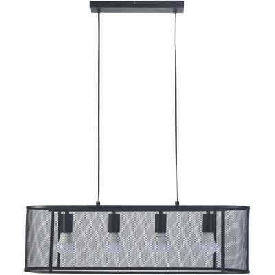 Forlight - Colgante Interior Led Numan E27 15w Negro Para Comedor, Sala De Estar Forlight - Colgante Interior Led Numan E27 15w Negro Para Comedor, Sala De Estar