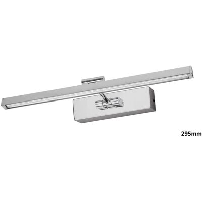 Aplique De Pared Sobre Espejo/cuadro Led 5w Cromo Protector De Imagen 3640 Rabalux Aplique De Pared Sobre Espejo/cuadro Led 5w Cromo Protector De Imagen 3640 Rabalux