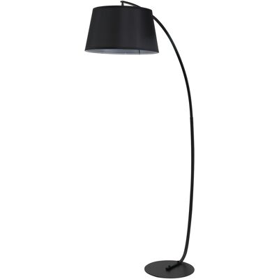 Homcom Lámpara De Pie Arco Con Pantalla De Tela, Lámpara De Pie Para Salón Con Casquillo E27 (bombilla No Incluida) E Interruptor De Pedal, Negro Homcom Lámpara De Pie Arco Con Pantalla De Tela, Lámpara De Pie Para Salón Con Casquillo E27 (bombilla No Incluida) E Interruptor De Pedal, Negro