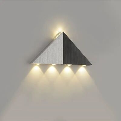 OEM Aplique De Pared Triangular Led De 5 W Para Interiores, Diseño Moderno Original, Luminaria Decorativa De Aluminio Para Dormitorio, Pasillo Y Sala De Estar - B-crezuo OEM Aplique De Pared Triangular Led De 5 W Para Interiores, Diseño Moderno Original, Luminaria Decorativa De Aluminio Para Dormitorio, Pasillo Y Sala De Estar - B-crezuo