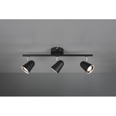 Reality Foco Toulouse Negro 3 Spot Led L48 Cm Trio Lighting Reality Foco Toulouse Negro 3 Spot Led L48 Cm Trio Lighting