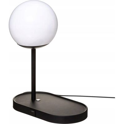 Atmosphera Lámpara Bola Negra Led Usb 33 Cm Atmosphera Lámpara Bola Negra Led Usb 33 Cm