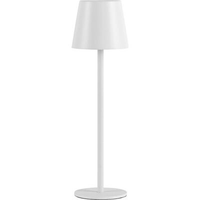 Lámpara de mesa LED portátil blanca EURIA de Leuchten Direkt Lámpara de mesa LED portátil blanca EURIA de Leuchten Direkt