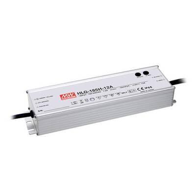 Mean Well Driver Led Hlg-185h-42a Negro 185 W Mean Well Driver Led Hlg-185h-42a Negro 185 W