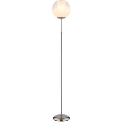 Globo Lighting Modelo - Lámpara de pie plateada Globo Lighting Modelo - Lámpara de pie plateada