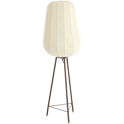 Light & Living - Lámpara De Pie - Bibury - Marrón Blanco - Madera Light & Living - Lámpara De Pie - Bibury - Marrón Blanco - Madera