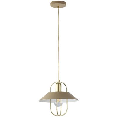 Lámpara Colgante Industrial E27 1x40w Color Oro 3519 Nesrin Rabalux Lámpara Colgante Industrial E27 1x40w Color Oro 3519 Nesrin Rabalux